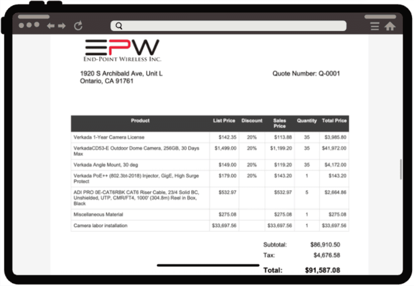 Download Professional Quote